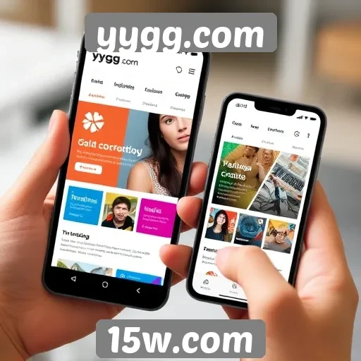 Experiência do usuário no yygg.com em dispositivos móveis